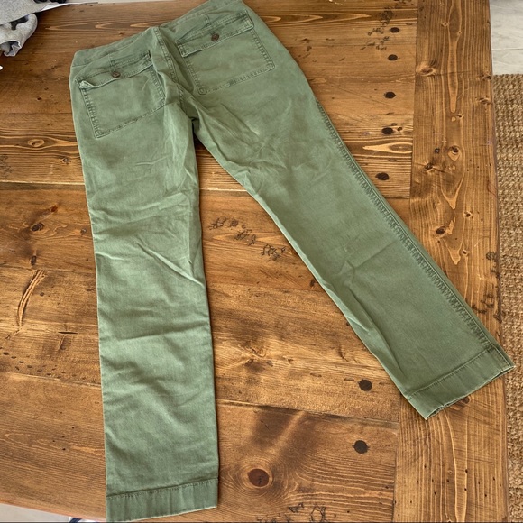 Short Chino J Crew Vert Jade - Taille 4 (XS) - NEUF Avec étiquettes - Coupe Femme Basique